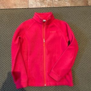 girls large columbia polar fleece